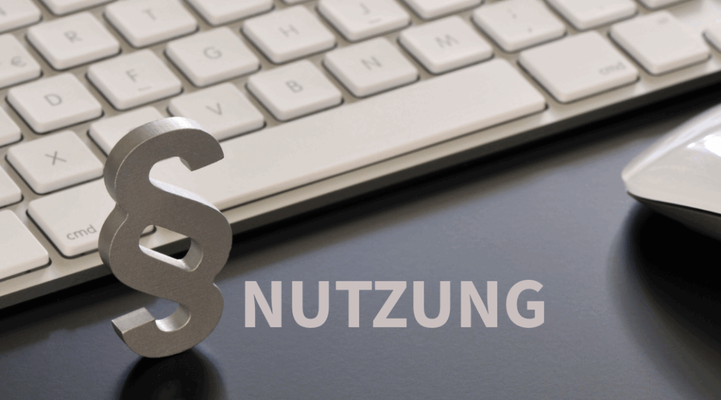 NUTZUNGSHINWEISE